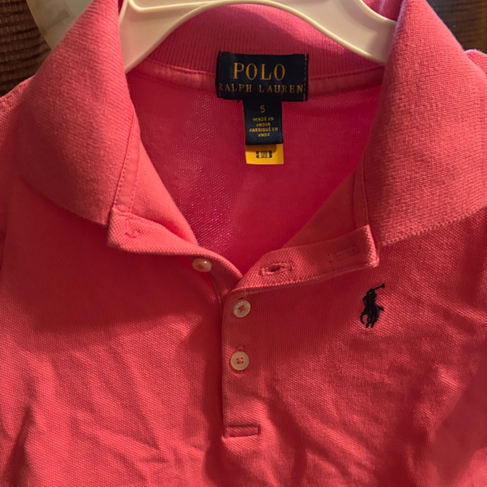 Ralph Lauren Coral Polo Shirt